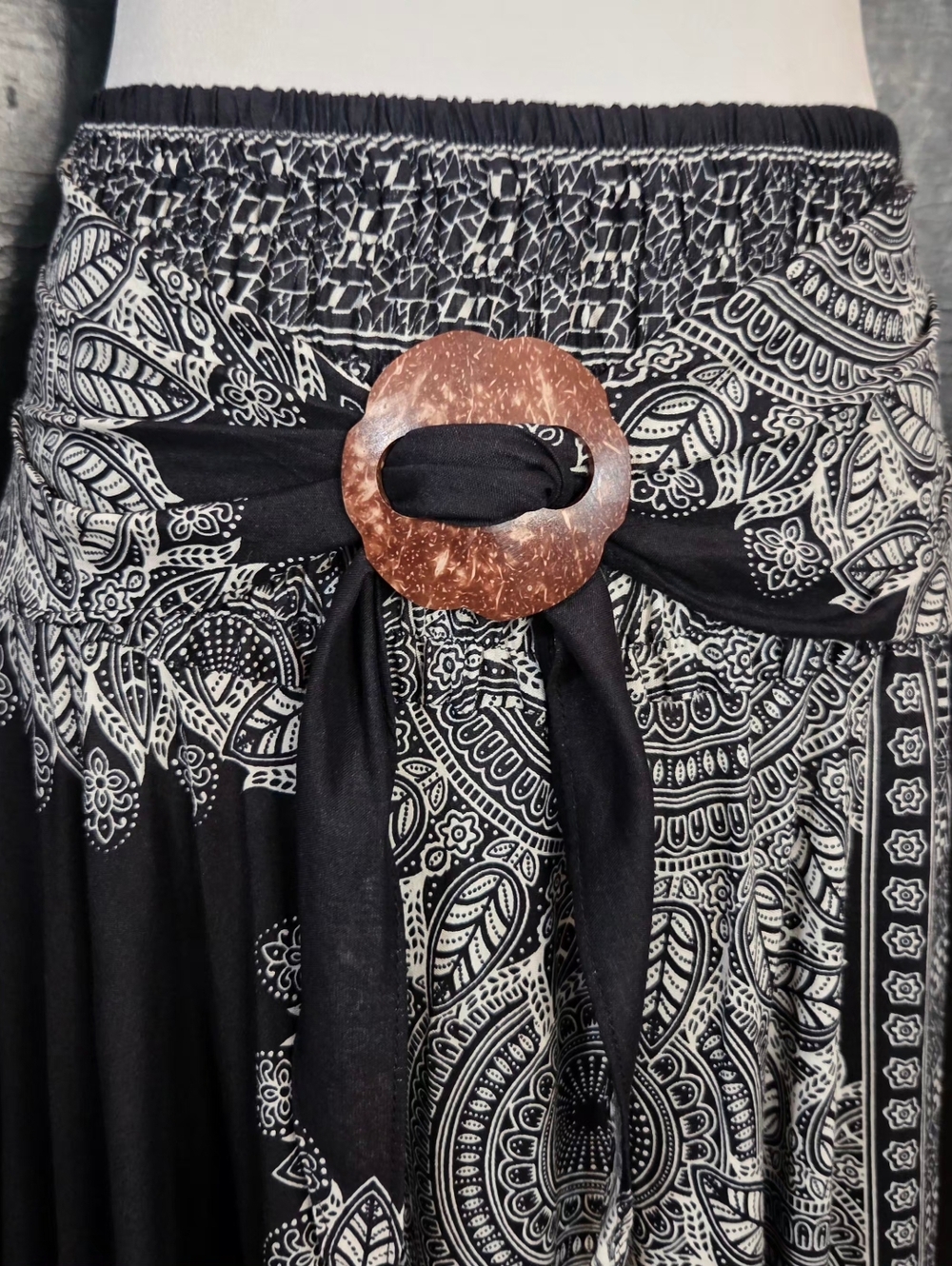 NWT Papaya Tree Imports 2-in-1 Boho Maxi Skirt Strapless Dress One Size - Picture 5 of 16